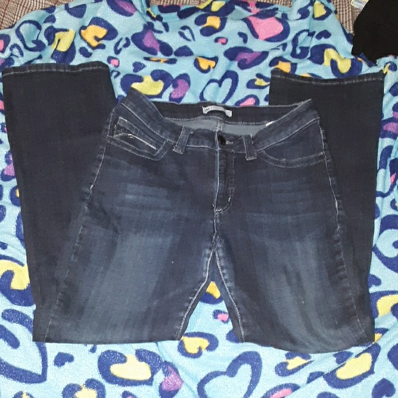 Lee womens 12 slender secret blue Jeans, curvy - Picture 2 of 2